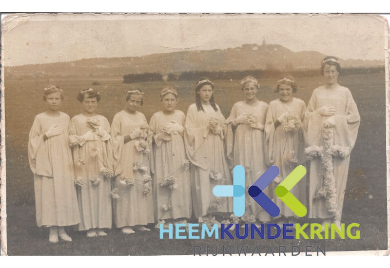 Kindheids Processie Spijk 1936 Coll. A.Dukkerhof 1
